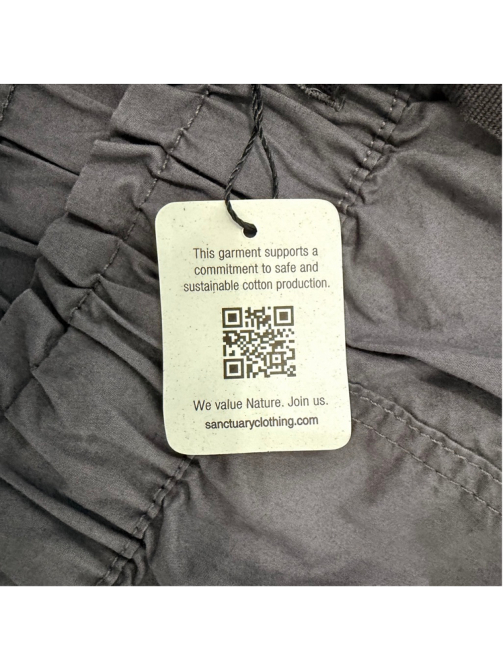 Sanctuary Charcoal Drawstring Jogger Pants - Picture 9 of 11